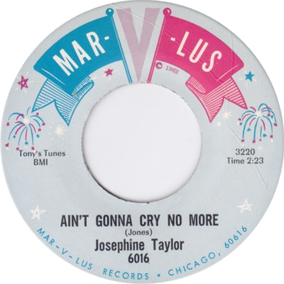 Ain't Gonna Cry No More