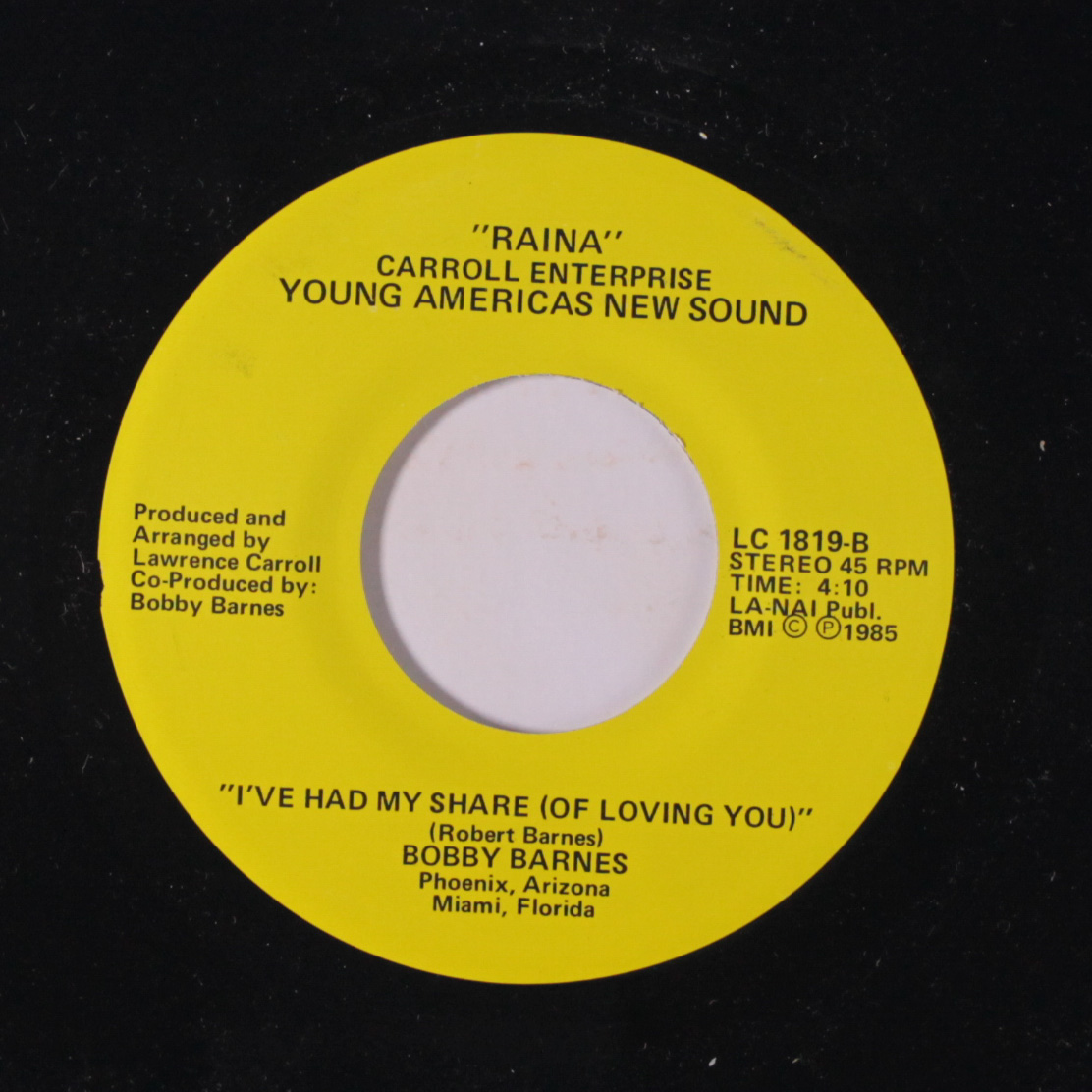 I've Had My Share of Loving You (1985 Version)